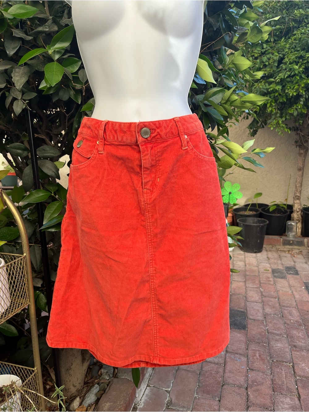 Vintage Gap 1969 Corduroy Skirt
